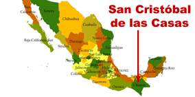 San Cristobal de las Casas Map